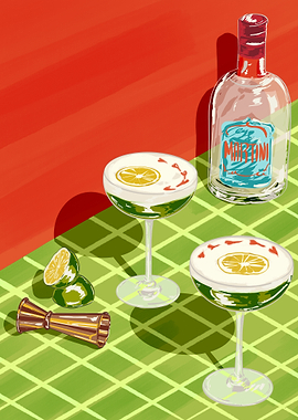 Citrus Martini Delight