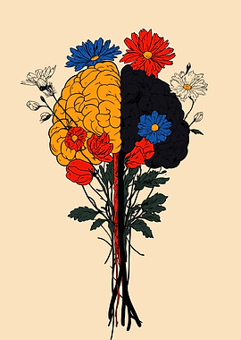 Brain Flower Bouquet