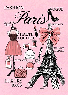 Parisian Fashion Illustration