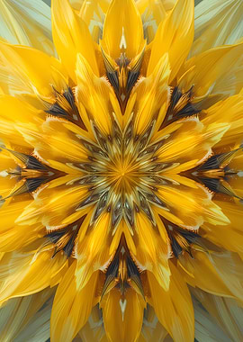 Sunflower Mandala