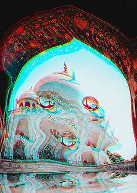 Psychedelic Taj Mahal
