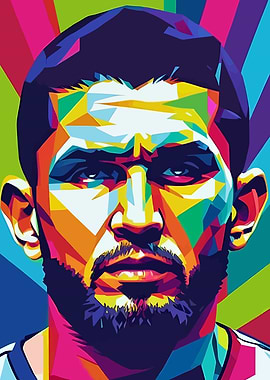 MMA Legend Pop Art Style