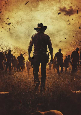 Lone Cowboy vs. Zombies