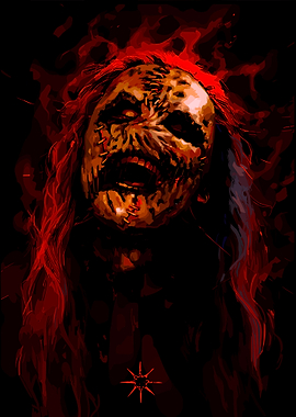 Stitched Horror Face