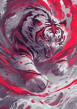 White Tiger of the Storm
