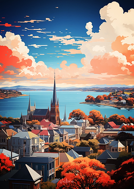 Victoria Oil Painting