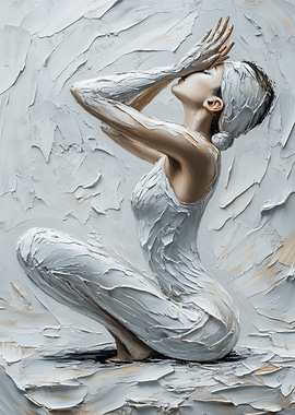 White Figure Painting