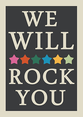We Will Rock You Poster