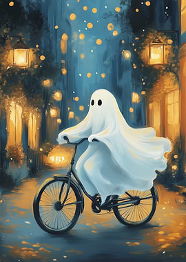 Ghost on a Bike