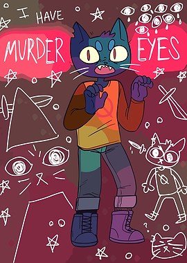 Murder Eyes Cat