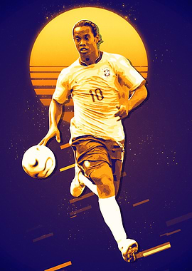 Ronaldinho Soccer Art
