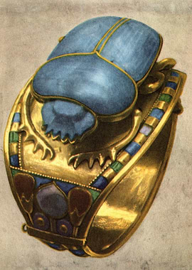 Scarab Bracelet Ancient Egypt King Tut