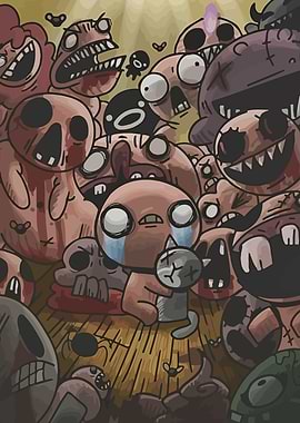 The Binding of Isaac Character Art