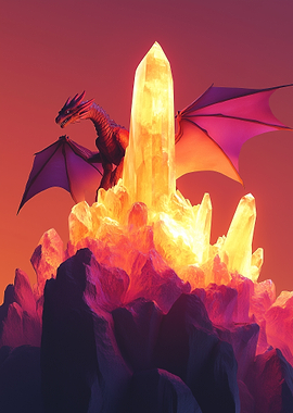 Dragon and Crystal