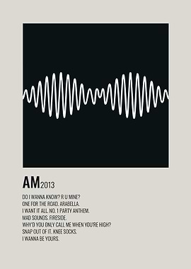 Arctic Monkeys AM Album Cover