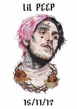 Lil Peep Portrait