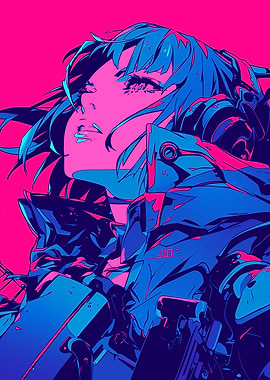 Cyberpunk Anime Girl