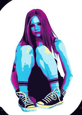 Avril Lavigne Pop Art