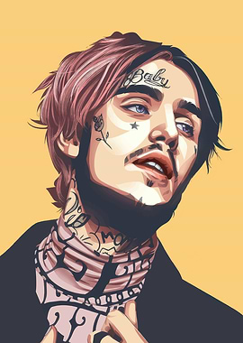 Lil Peep Portrait