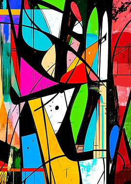 Abstract Geometric Art