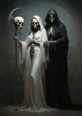 Death and the Maiden, Santa Muerte