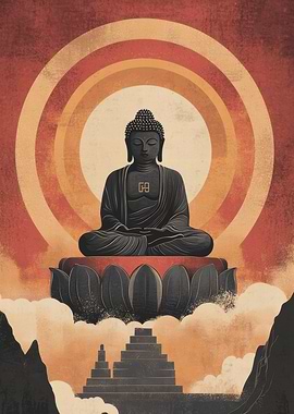 Buddha Meditation Art