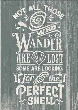 Seashell Quote Wall Art