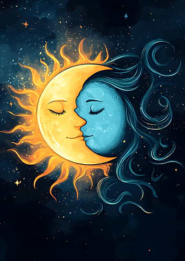 Sun and Moon Kiss