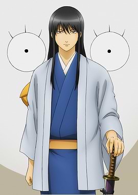Gintama's Katsura Kotarou and Elizabeth