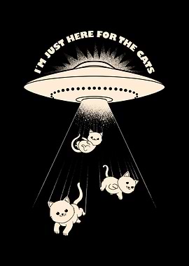 I'm Just Here For The Cats