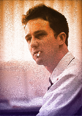 Man Smoking Cigarette