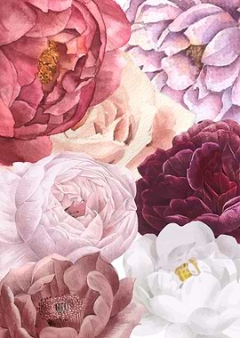 Watercolor Floral Bouquet