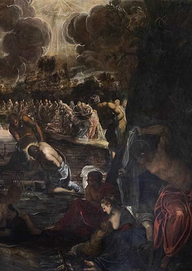 Baptism of Christ Painting