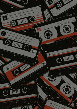Vintage Cassette Tapes