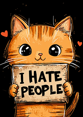 Cat Hates People