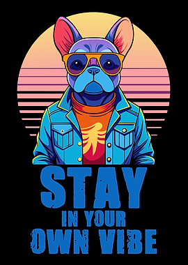 French Bulldog in Sunglasses