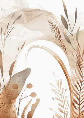 Abstract Botanical Art