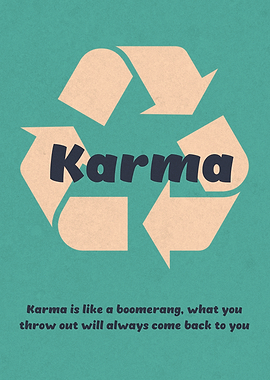 Karma Boomerang Poster