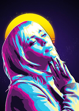 billie eilish retro 80s