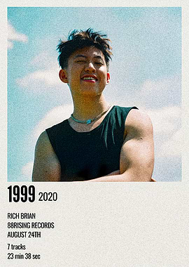 Rich Brian 1999 Album Cover