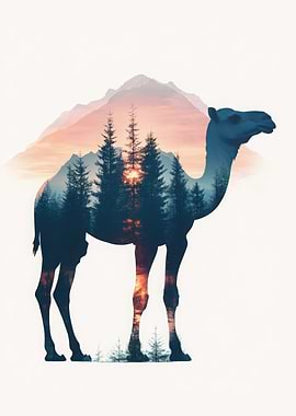 Camel Mountain Sunset