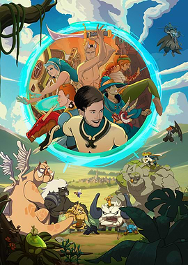Fantasy Adventure Game Poster