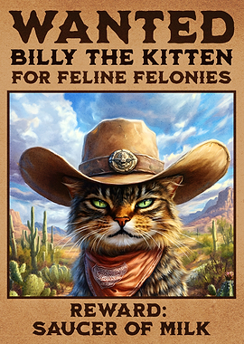 Wanted: Billy the Kitten