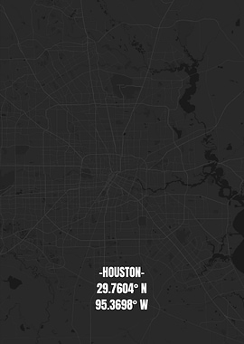 Houston City Map