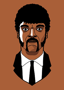 Jules Winnfield Illustration