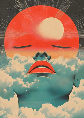 Abstract Woman Vintage