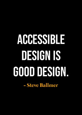 Accessible Design Quote