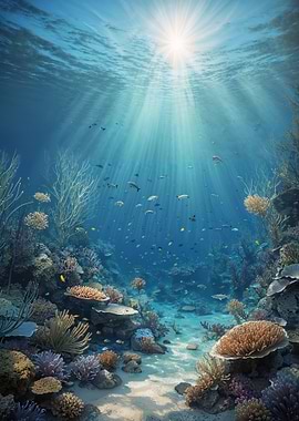 Underwater Coral Reef