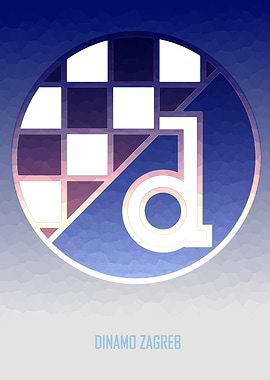 Dinamo Zagreb Football Soccer Club Logo