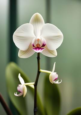 White Orchid Flower